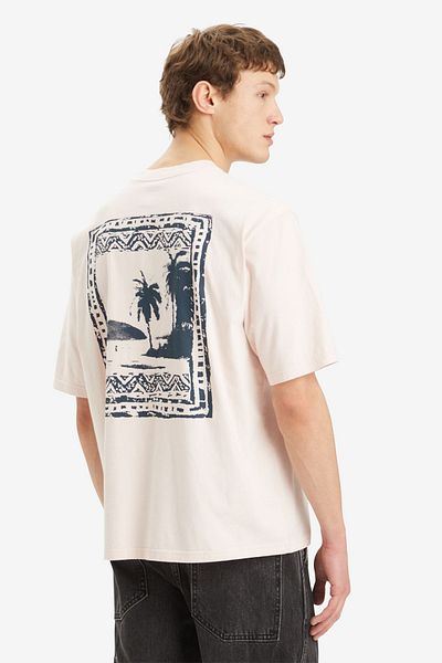 Levi's Ανδρικό γραφικό μπλουζάκι σε σκόνη - 001TR-0000