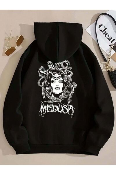 MODAVİBE Hanorac cu glugă pentru femei Fashion Vibe