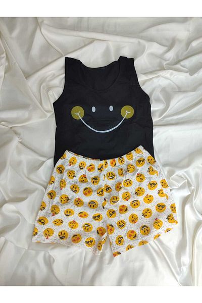 Miss Smile Pajamas and Shorts Set