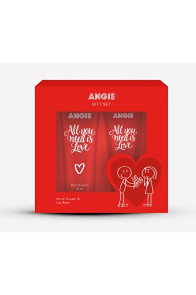 Angie Nemlendirici Dudak Kremi 30ml + Lip Balm 15ml