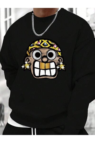 MODAVİBE Hanorac oversize unisex cu gât zero