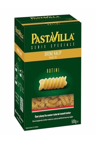 Pastavilla Bronz Rotını Makarna 500 gr 4 Kutu