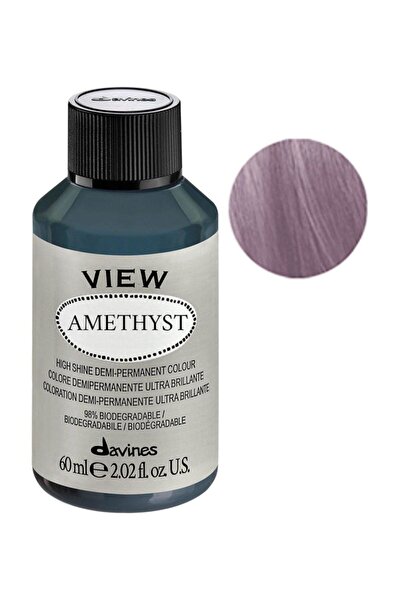 Davines View Yarı Kalıcı Saç Boyası 60 ml - Amethyst Menekşe Ametist 80046082...
