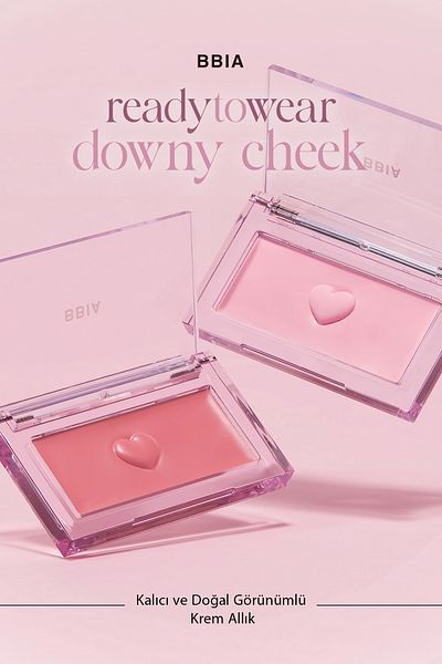 BBIA Bbia Ready to Wear - Cream Blush, Lasting and Natural Looking Downy Cheek