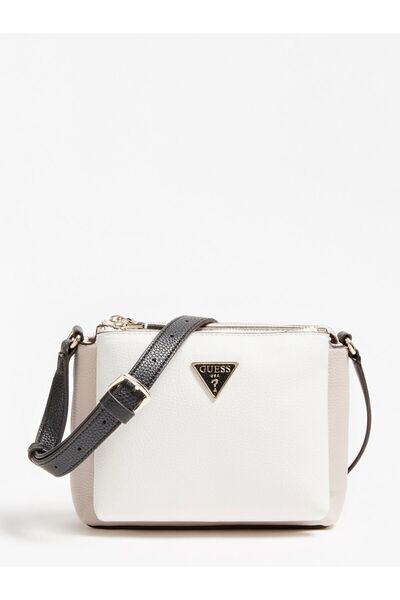 Guess Γυναικεία τσάντα ώμου Μπέκα, λευκή
