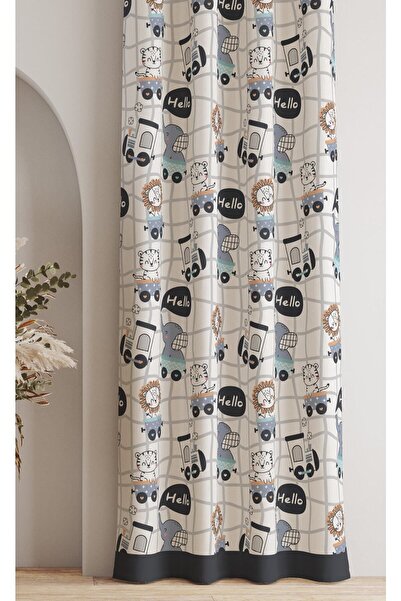 AYSHOME Ays Home - ChilDreN's Room ANimal PatterNED CurtaiN (passare for the Baby)