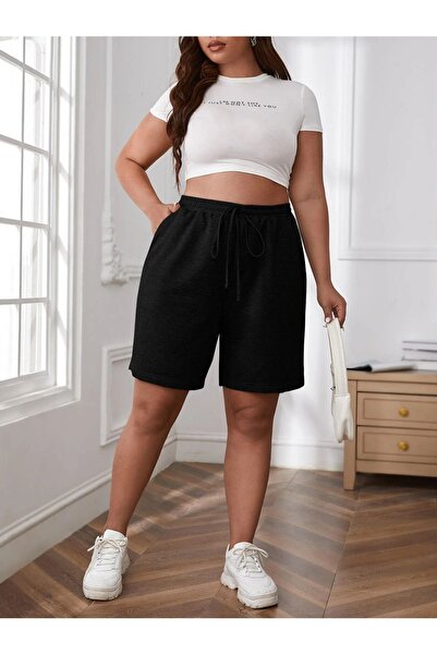 MODAVİBE شورت نسائي مقاس كبير للجنسين - Modavibe