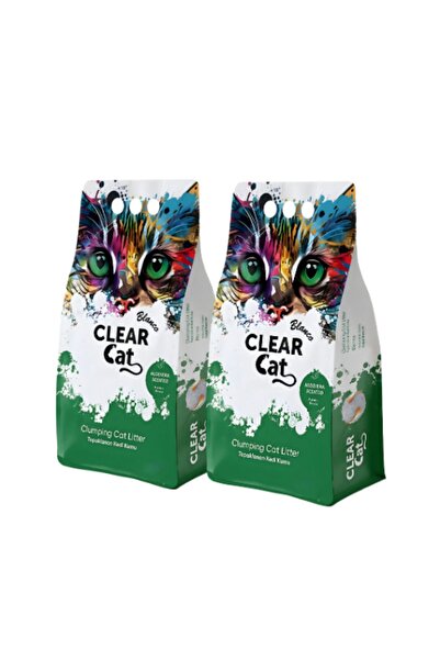 Kong ClearCat Blanco Aloe Vera Kokulu Topaklanan Bentonit Kedi Kumu 10lt x 2 ...