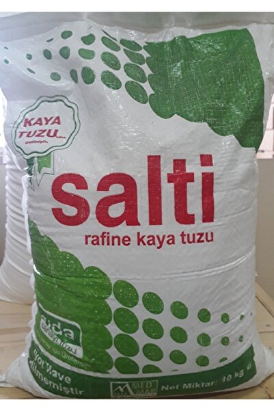 Salti Tuz Kaya Tuzu Öğütülmüş Salti Rafine Kaya Tuzu 10 Kg.
