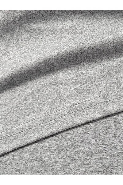 CAST COLLECTİON Γκρι ανδρικό μπλουζάκι Oversize - Whatever