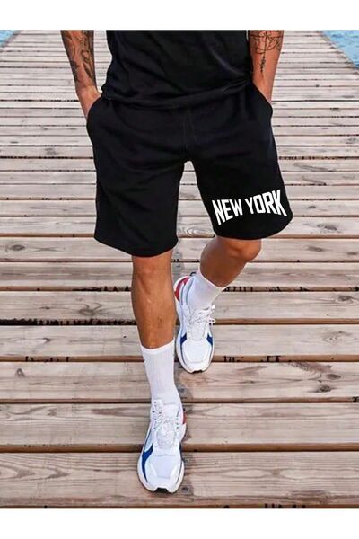 MODAVİBE Pantaloni scurți Modavibe cu imprimeu pentru bărbați