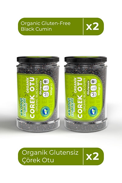 Ekoloji Market Organik Çörekotu 100 Gr x2 Adet