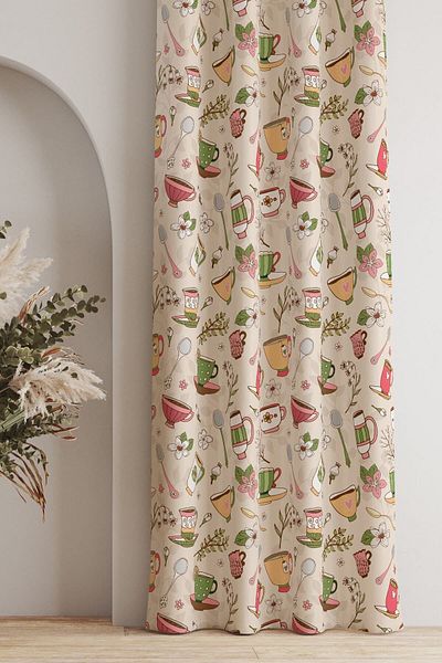 AYSHOME Ays Home Cute Bucătărie Cortina - Acordați atenție dimensiunilor