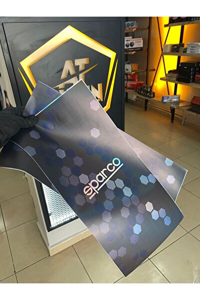 at aydın tuning KAPI DİREK KAPLAMASI HOLOGRAMLI ( SAĞ + SOL ) MODEL 4 SPARCO