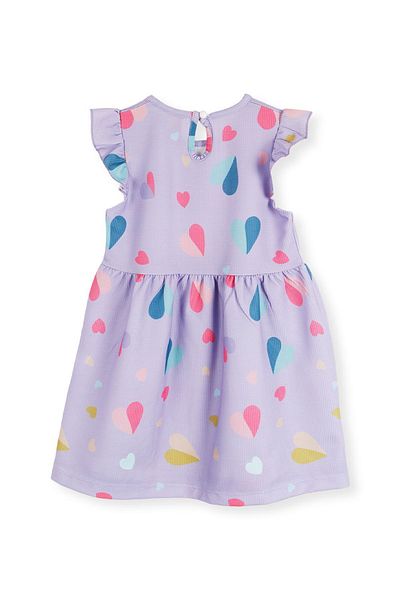 AHENGİM Rochie pentru fetiță cu model inimă - Ak2406