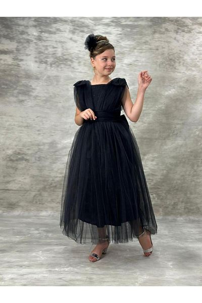 Black Kids Prom Dresses Styles Prices Trendyol Page 4