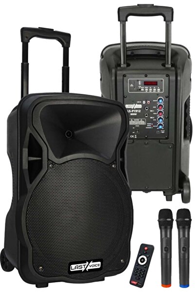 Lastvoice Ls-p1912ee Portatif Taşınabilir Mikrofonlu Seyyar Ses Sistemi 12 In...