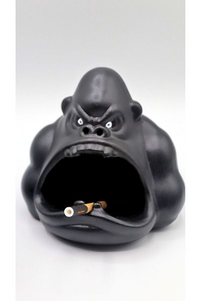 pamircandles Decorative Gorilla Ashtray Handicraft Stone Accessory Outdoor Ashtray