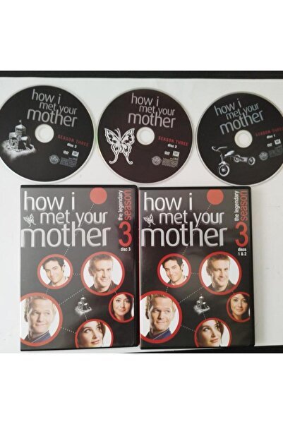 Plakperest How I Met Your Mother: Season 3 - 2. El  3X DVD-1. BÖLGE-Türkçe di...