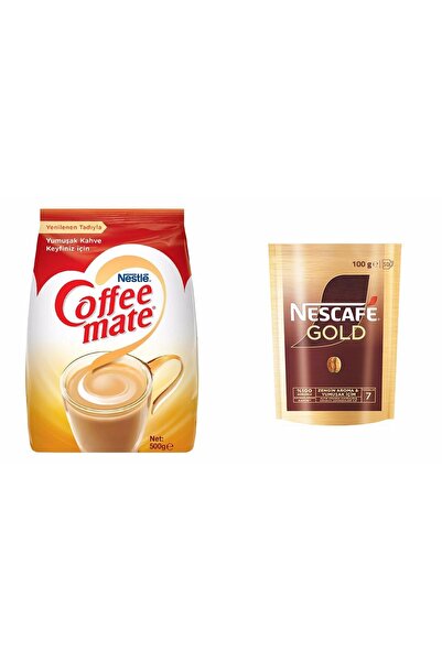 Nescafe Coffee Mate Kahve Kreması 500 gr- Nescafe Gold 100 gr
