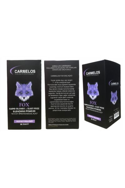 Carmelos Fox ( Viole-mor ) Açıcı 100gr + Oksidan 150ml