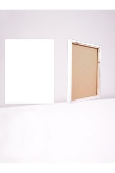 mercan tuval 25x35 cm 3'lü Paket Arkadan Zımbalı