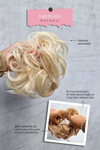 LOLLY PONY Wavy Knob Buckle YELLOW PLATINUM - 613