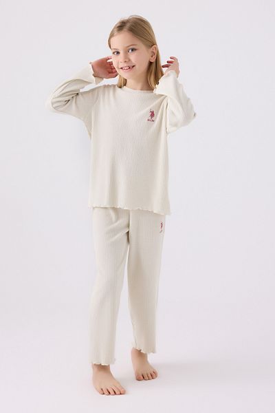 U.S. Polo Assn. Girl's Pajama Set - Us1986 Model