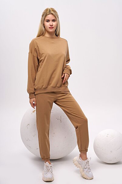 OlaFre Σετ αθλητικών ρούχων υψηλής ποιότητας, φούτερ, παντελόνι, σετ 2 τεμαχί...