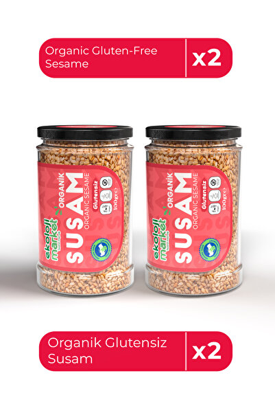 Ekoloji Market Organik Susam 100 Gr x2 Adet