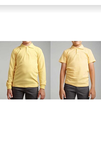 Öz klas Store Σχολικό μπλουζάκι με μακρυμάνικο και κοντομάνικο γιακά Polo 2 -...