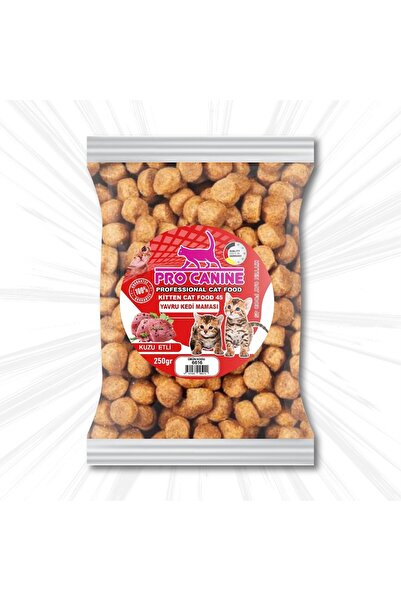 PRO CANİNE PROFESSİONAL 45 KUZU ETLİ KİTTEN KEDİ MAMASI 250gr