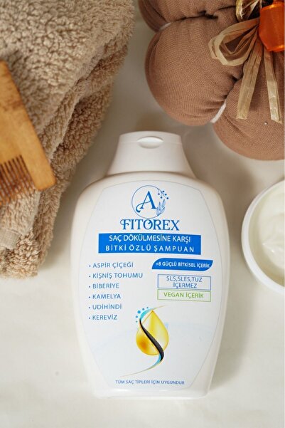 Fitorex Saç Dökülmesine Karşı Doğal Ve Bitkisel Çözüm:paraben, Sls, Sles, Tuz Içermeyen, Parfümsüz Şampuan