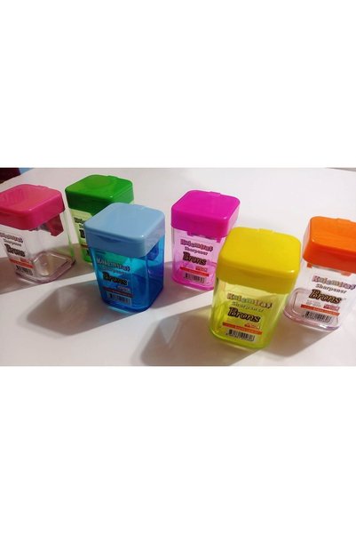 Brons Large Chamber Double Opener Pencil Sharpener 3 Pieces