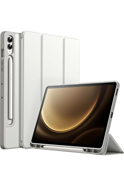 Fogy Samsung Galaxy Tab S10+/S9 Fe Plus 12.4 inç Kılıf Kalem Bölmeli ORj Mıkn...