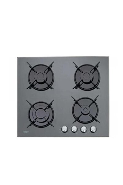 Çetintaş Gr848 Slim Setüstü Cam Ocak Gri  Doğalgazlı