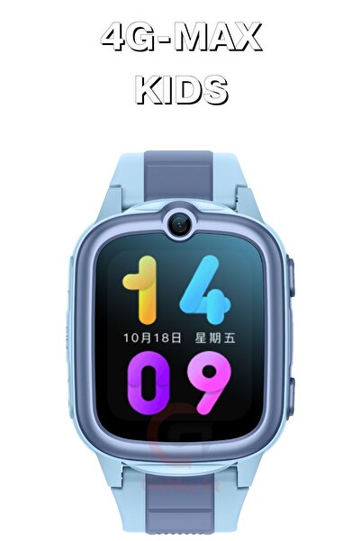 GoMarkt BTK Kayıtlı 4G Max Çocuk Akıllı Saat HD Görüntülü Konuşma 3 Kordonlu GPS
