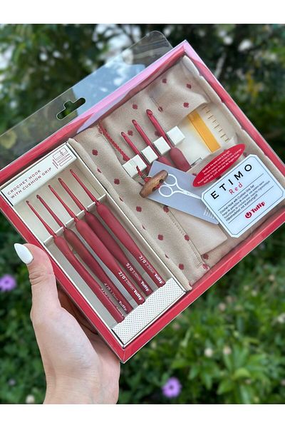Tulip Etimo Red - Set of 8