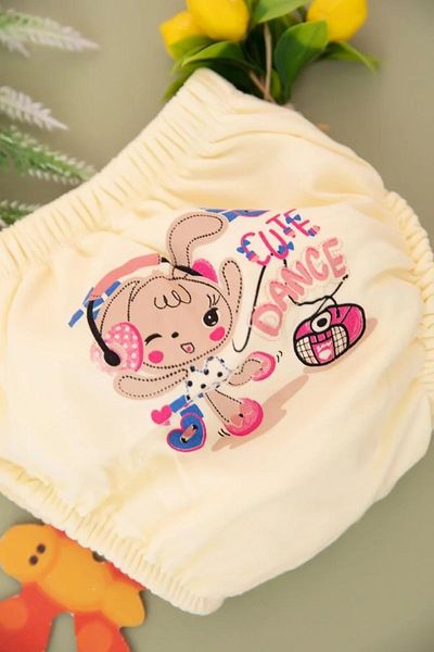 Bebelove Yellow Baby Girl Training Pants