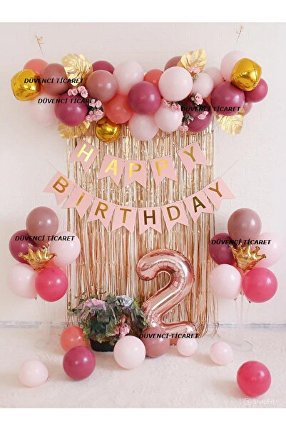 DÜVENCİ TİCARET BALON STANDLI LÜK DOĞUM GÜNÜ BALON SET