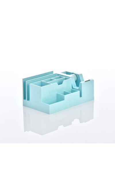 Ops Επιτραπέζιο Organizer Μπάντα Μολυβοθήκη Παστέλ Μπλε 9,5x20,5x12,5cm Klm30...