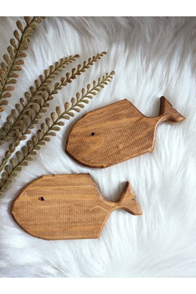 Köksal atölye قاعدة أكواب صغيرة على شكل حوت