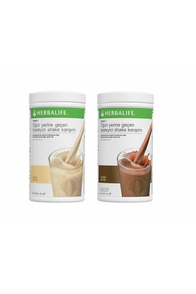 Herbalife Shake 2 Adet (vanilya Ve Çikolata Aromalı)