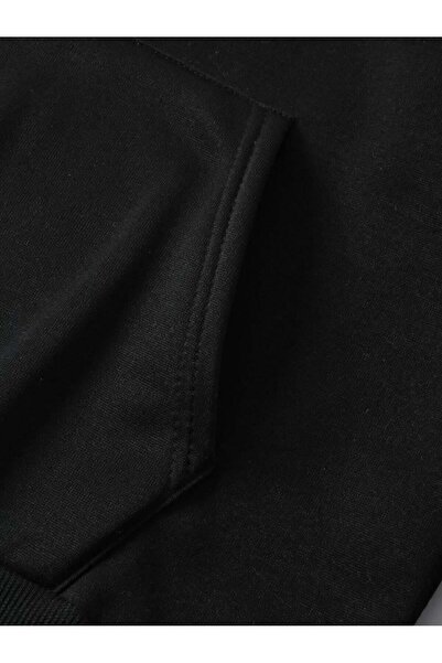 Touz Moda Світшот з капюшоном і принтом Liberty, чорний