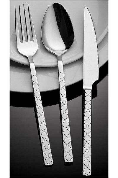 Hira Inci 36 Piece Fork Spoon Knife Set Fma005396