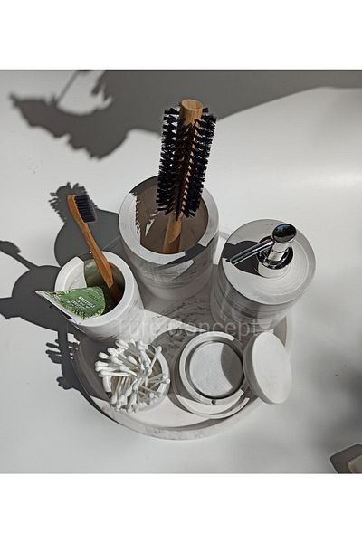 Ture Concept Marble Look Bathroom Set