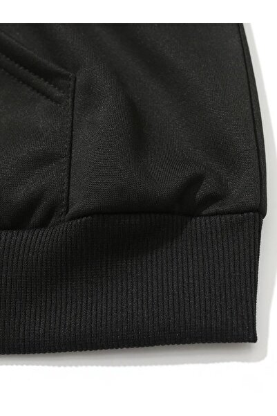 Touz Moda Φούτερ με μαύρη κουκούλα - Bacstabbed Printed