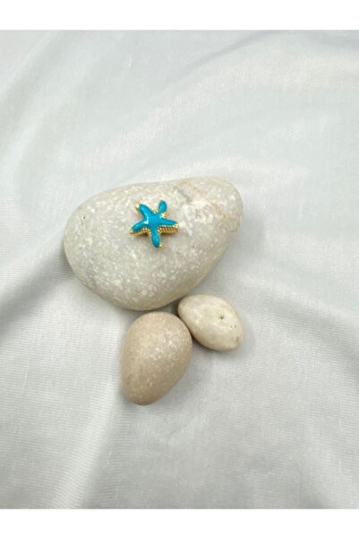 takitokaciniz Gold Kaplama Mineli Deniz Yıldızı Kolye Bileklik Aparatı