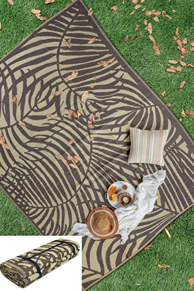 SİMEREV HALI HOME CONSEPT 240X330 12-14 Kişilik Katlanabilir Yıkanabilir Kamp...