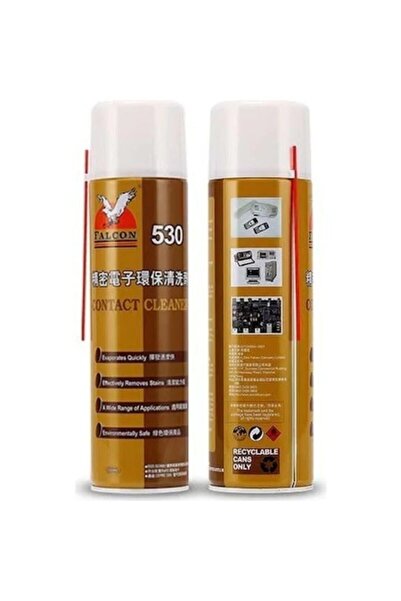GBOVS Falcon 530 Yağsız Kontak Temizleyici Spreyi 550ml